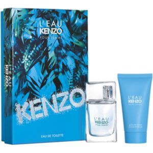Kenzo L'Eau Kenzo Pour Femme EDT + Hair & Body Gel Gift Set (Limited Edition) (U)