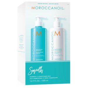 MOROCCANOIL® Duo Box Shampoo & Conditioner Smooth 2×500 ml (Limited Edition)