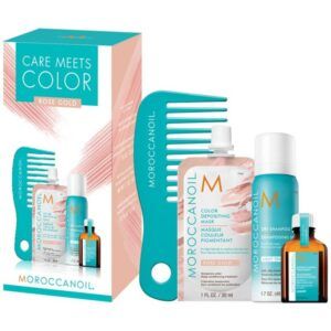 MOROCCANOILÂ® Care Meets Color Set – Rose Gold (Limited Edition)