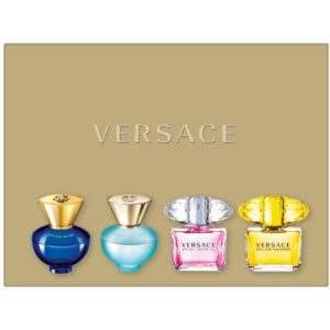 Versace Mini Deluxe For Women Gift Set 4 x 5 ml (U)