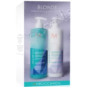 Moroccanoil Blonde Perfecting Duo 2 x 500 ml (Limited Edition)