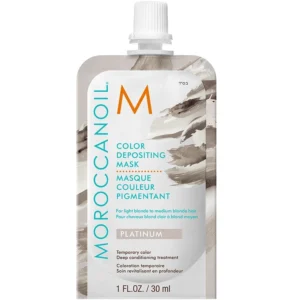 Moroccanoil Color Depositing Mask – Platinum 30 ml