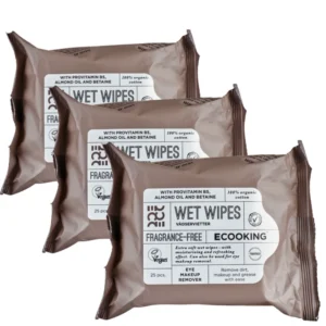 3 x Ecooking Wet Wipes Fragrance Free